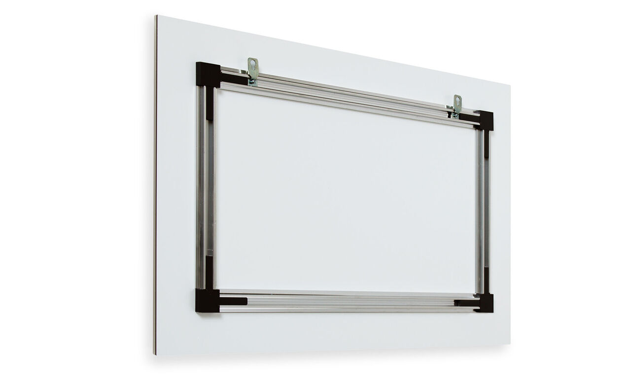 Un cadre photo flexible pour accrocher facilement des photos ou des œuvres d'art.
