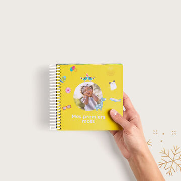 Album photo personnalisé au format bébé