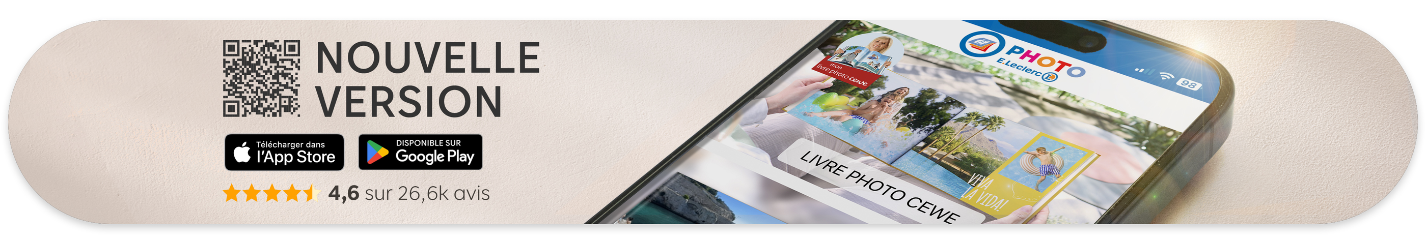 Téléchargez la nouvelle version de l'application PHOTO E.Leclerc, disponible sur App Store et Google Play. Notée 4,6 sur 26,6k avis