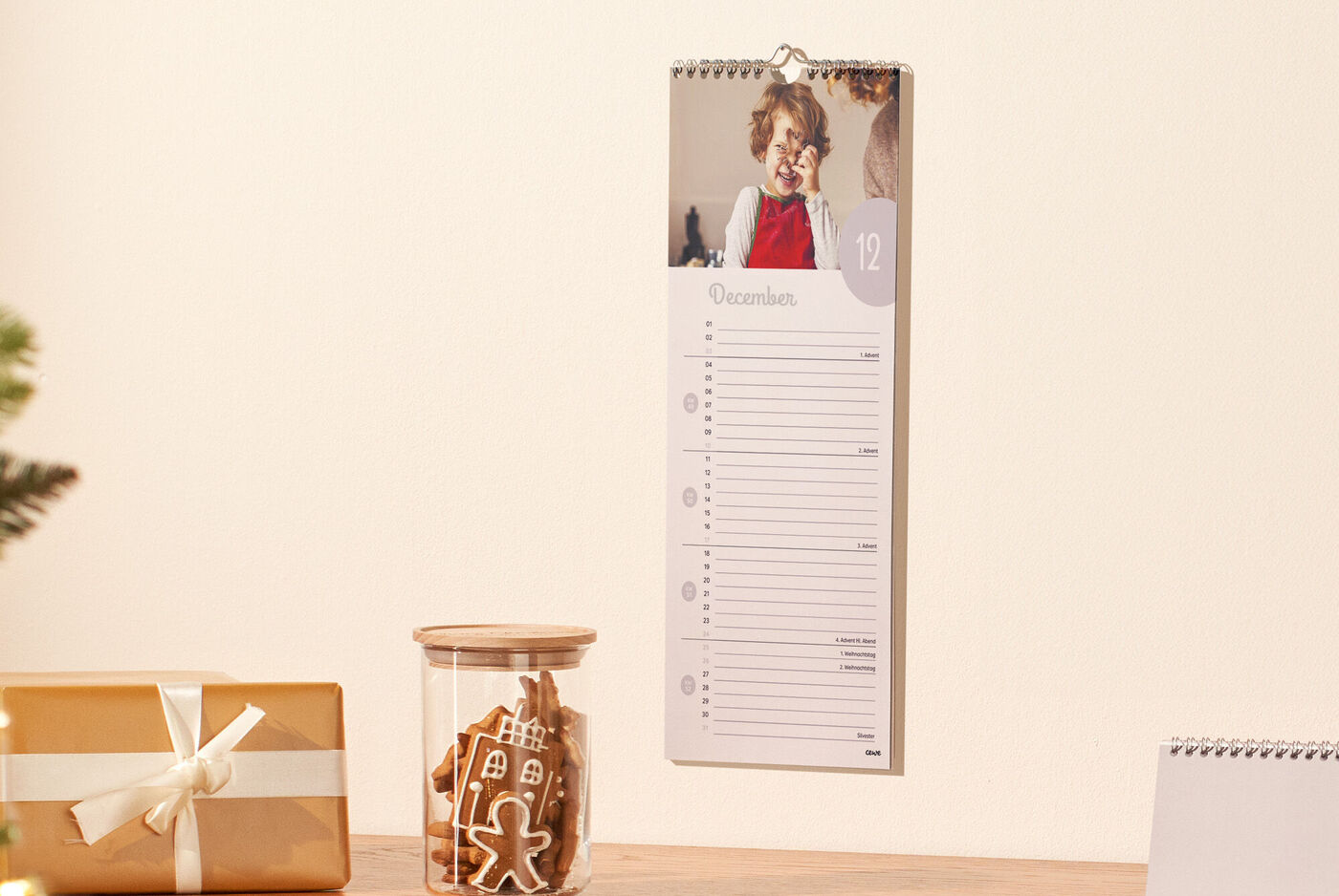 Calendrier planning à personnaliser