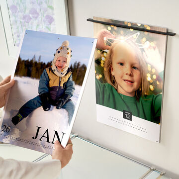 Calendrier mural fineline