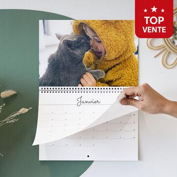Calendrier mural A3 personnalisé