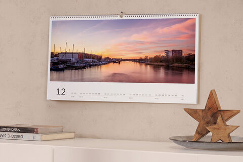 Calendrier mural XXL personnalisé