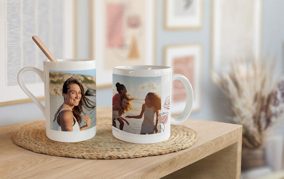 mugs personnalisables avec photo et texte