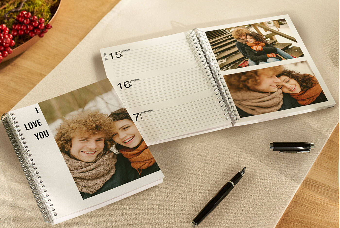 Agenda à personnaliser