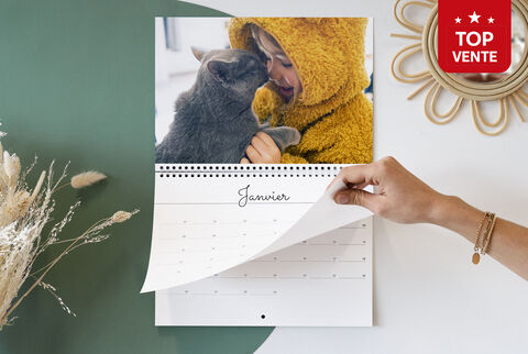 Calendrier mural A3 personnalisé