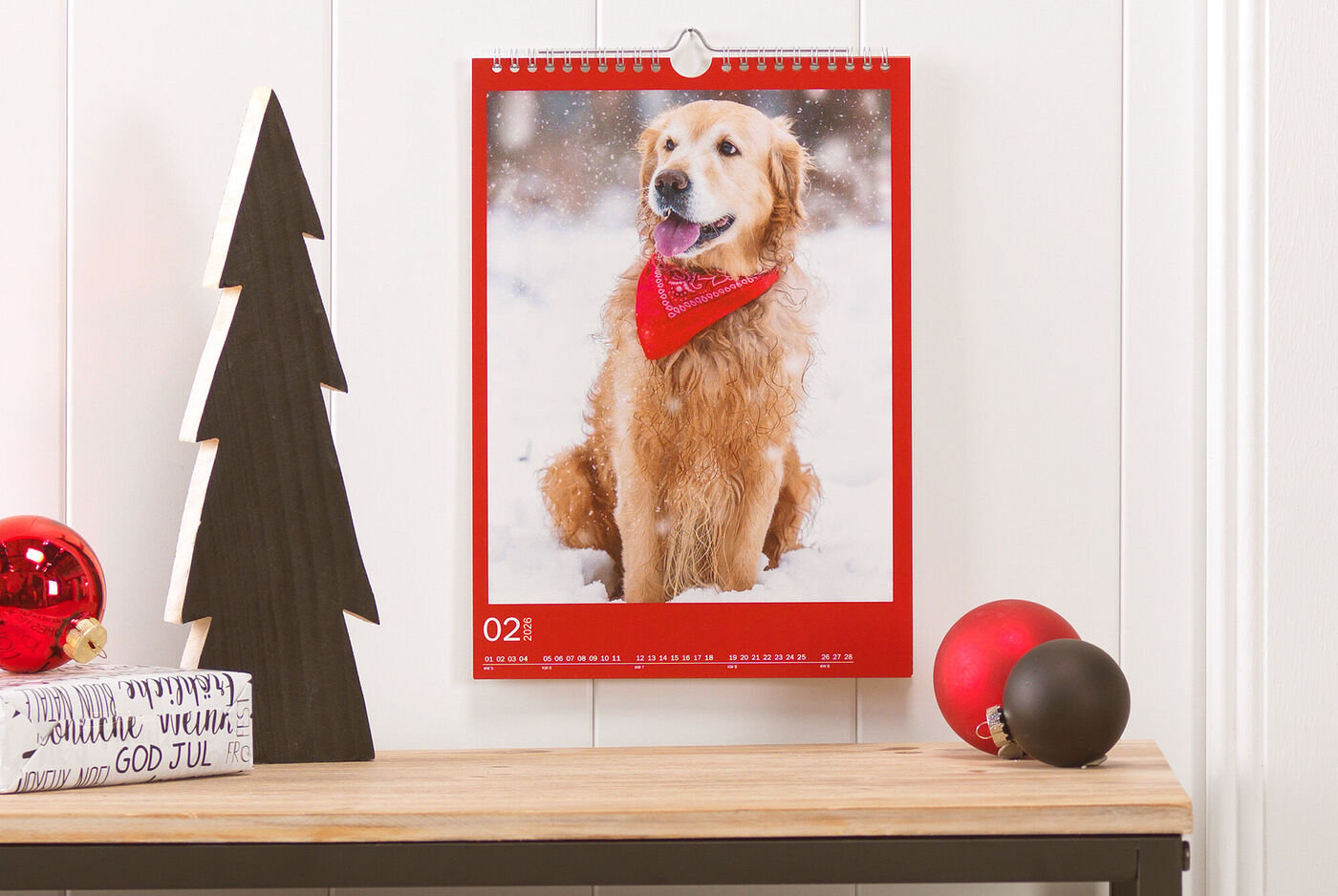 Calendrier mural à personnaliser