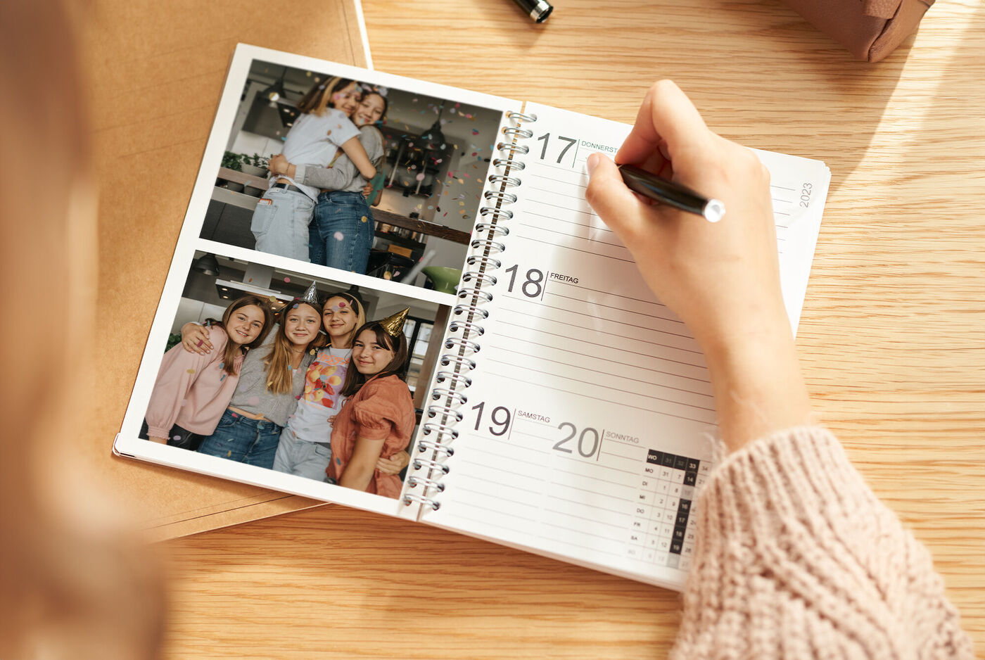 Agenda scolaire personnalisé au format A5