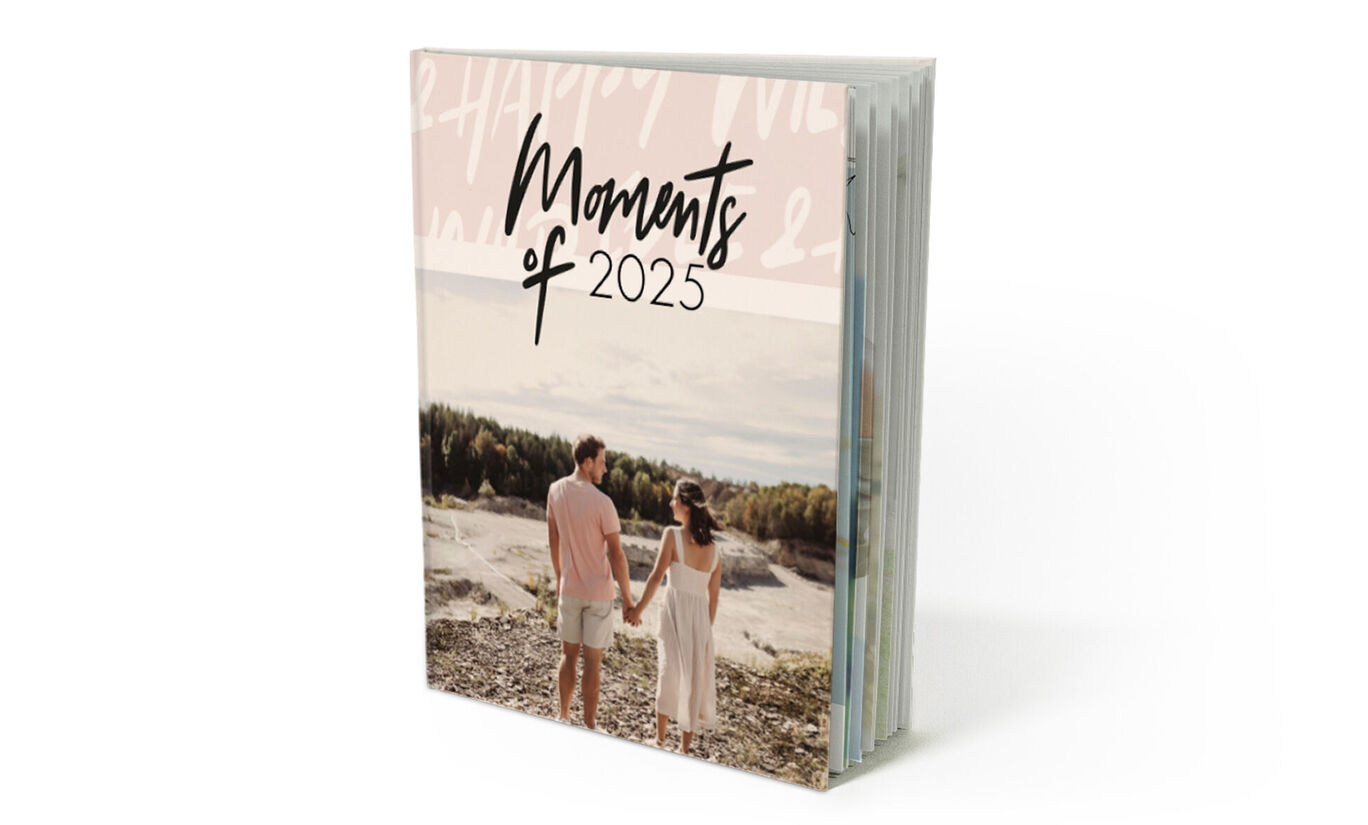 Modèle créatif de livre photo de l'année : Moments de 2025