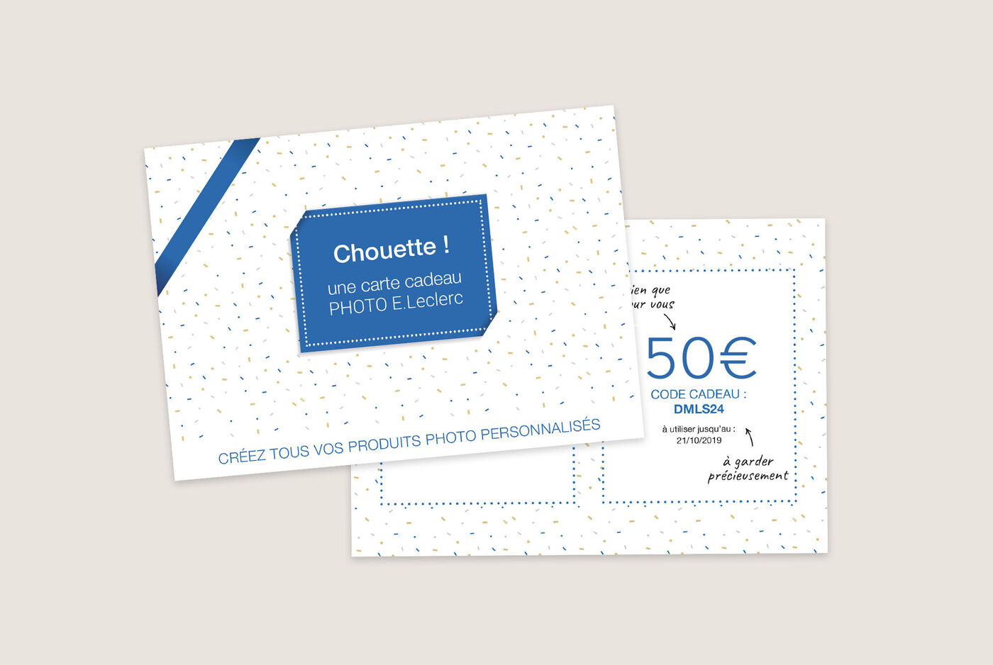 Carte cadeau Photo Leclerc