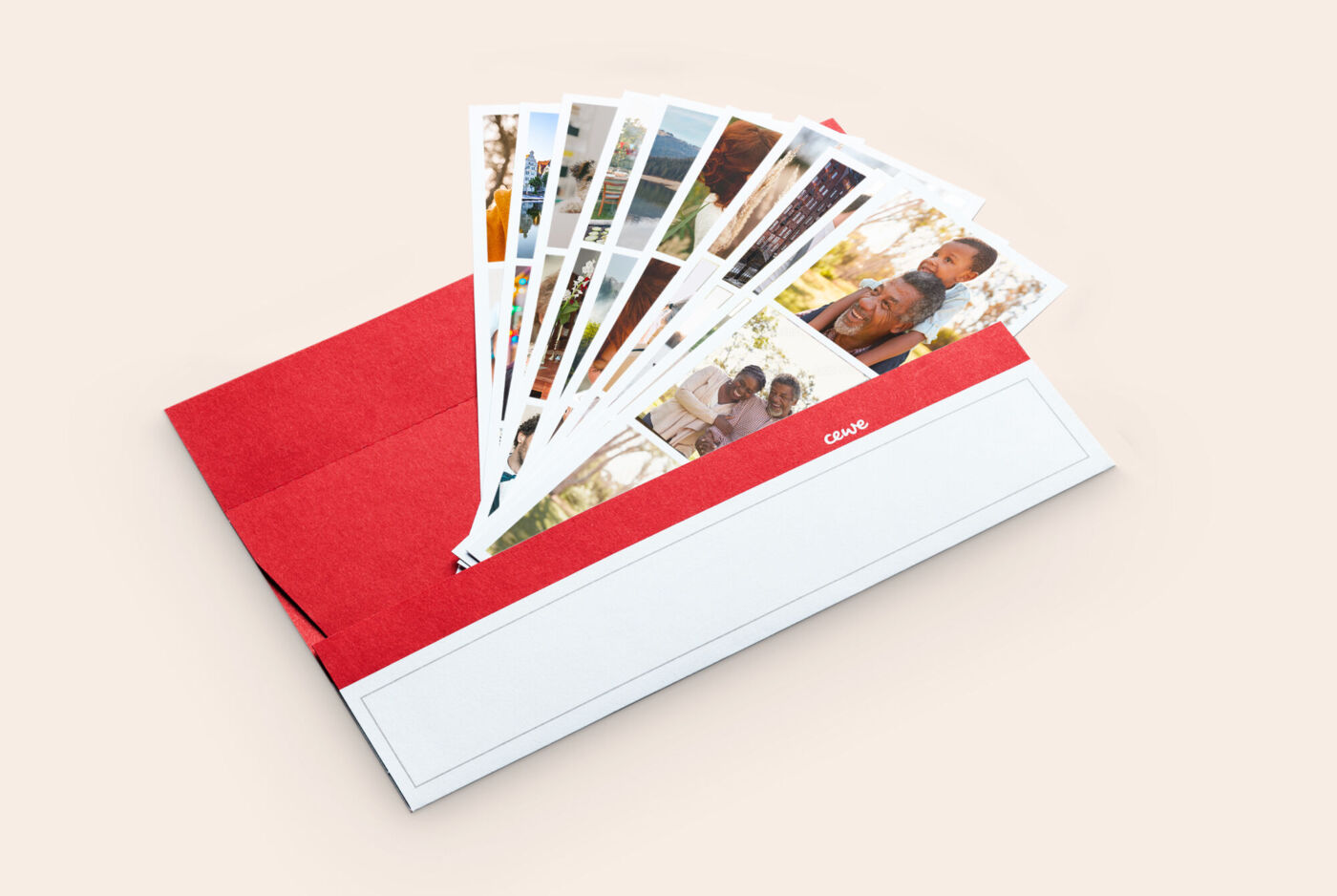 Marque-pages photo personnalisés dans une pochette