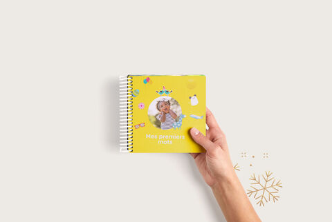 Album photo personnalisé au format bébé