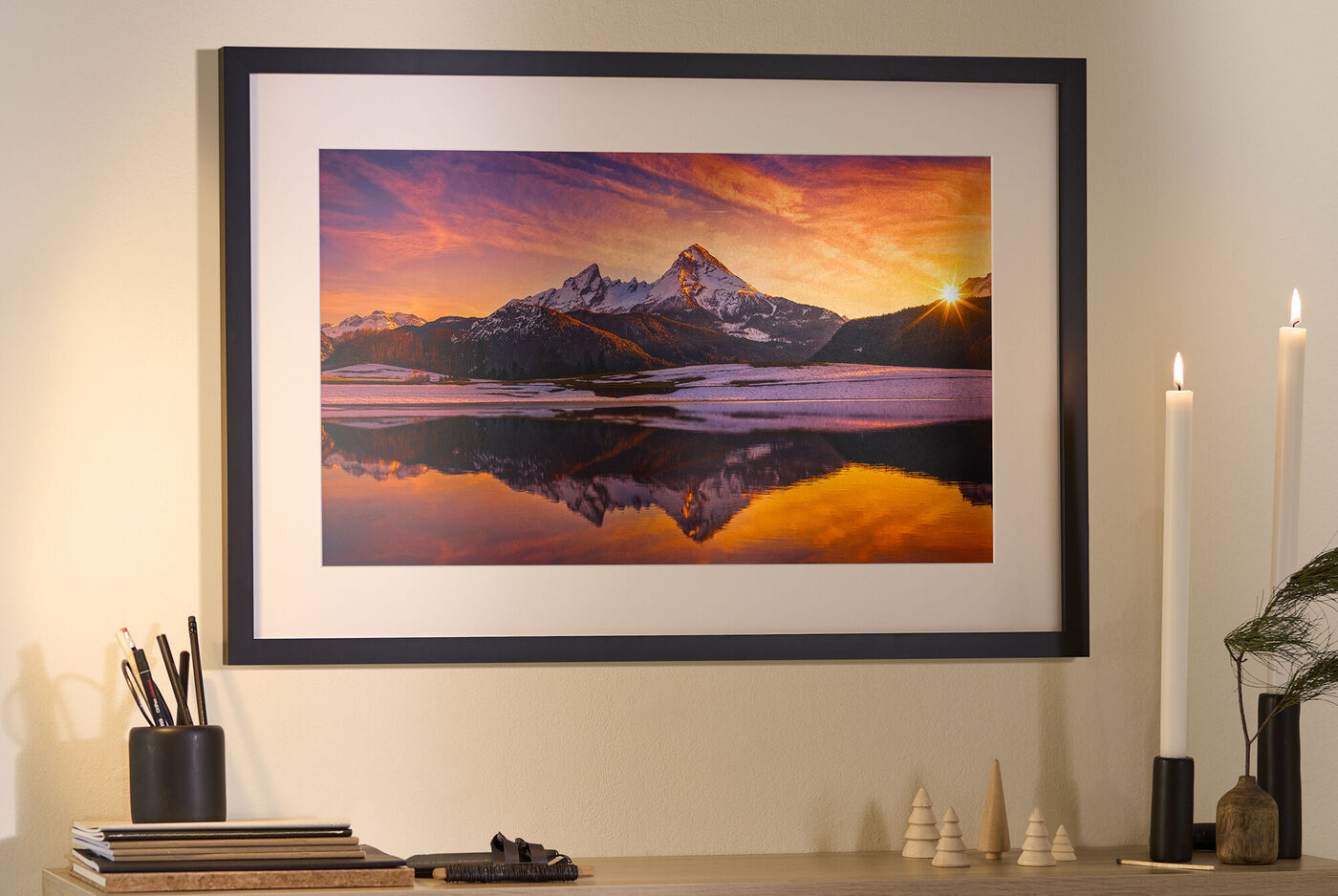 Poster photo premium personnalisé