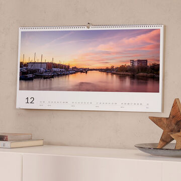 Calendrier mural XXL personnalisé