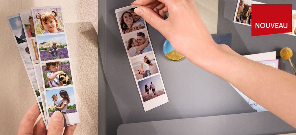 Une personne parcourt une galerie de photos pour partager des souvenirs