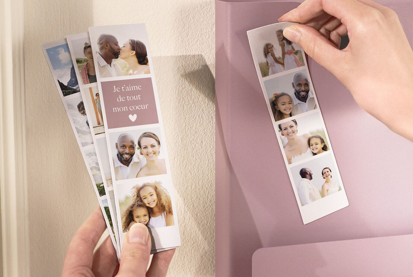 Tirages photo format cabine à accrocher