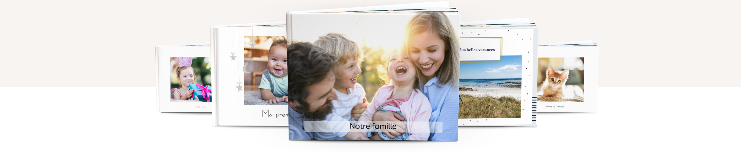 Un CEWE FOTOBUCH avec des moments heureux en famille et entre amis.